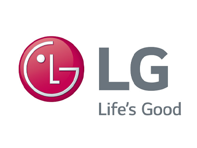 A logo of Life's Good (LG)